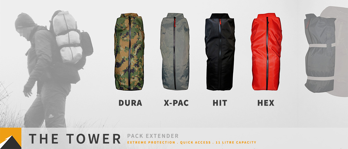 Scramble Tower 11L Pack Extender - Now Available on SYSTEM