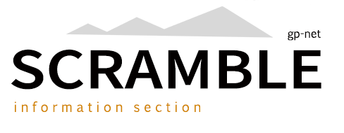 Scramble Header Logo - Info Section