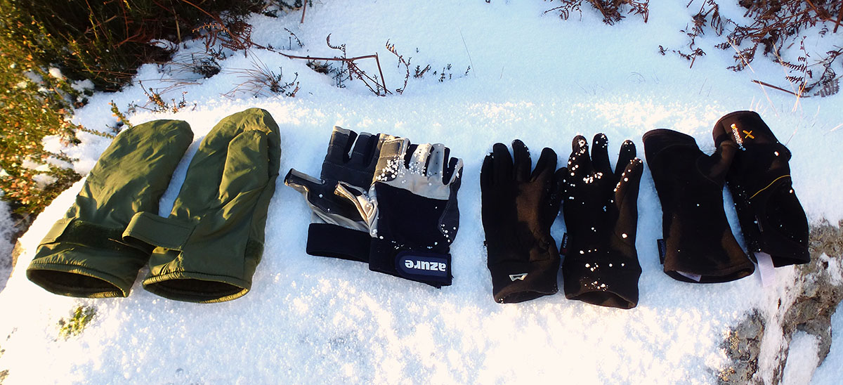 Cold Weather Mountain Trekking Glove Combination