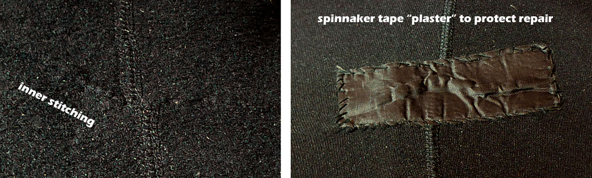 The wonders of PSP Spinnaker Repair Tape