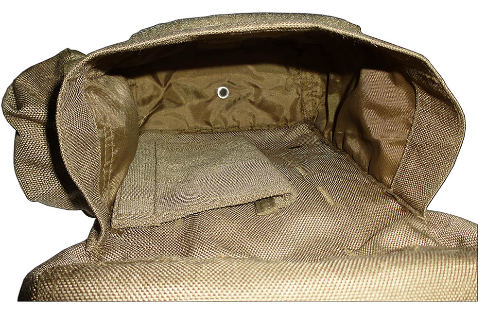 The TAS Molle Belt Bag's capacity is approx 4 litres