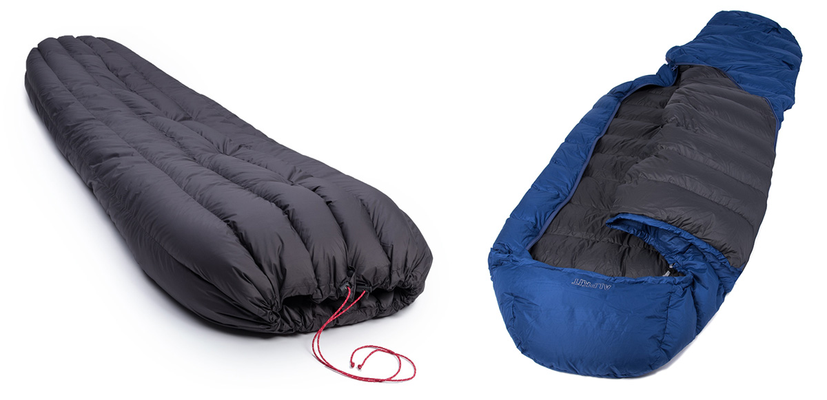 Alpkit's Cloud Cover versus their PipeDream 200