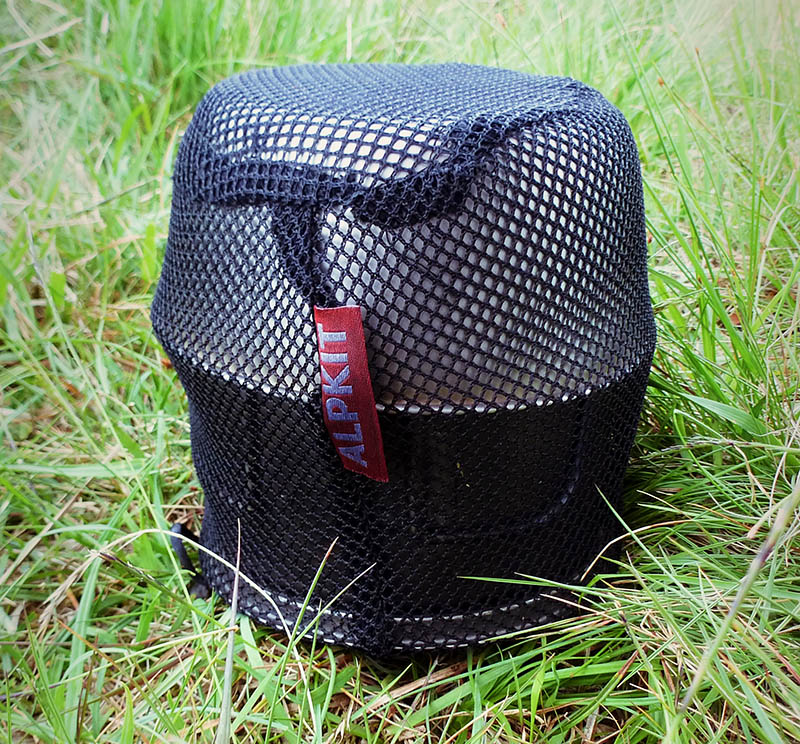 Snow Peak's Trek Bowl rounding off a lightweight and compact package (14 x 10cm)